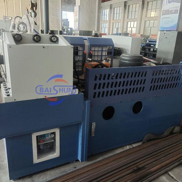 Automatic Rebar Bolts Pipe Threading Screw Making Thread Rolling Machine