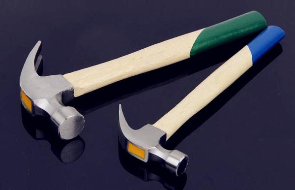 Polishing and Lacquer Surface Wooden Handle Forged Steel Claw hammer