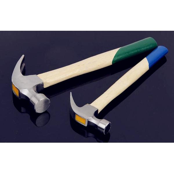 Polishing and Lacquer Surface Wooden Handle Forged Steel Claw hammer