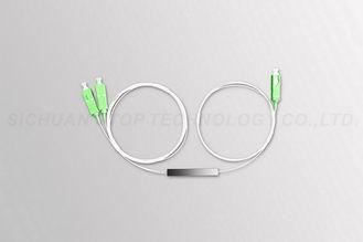 900um SC / APC Optical Wire Splitter 2 Way  1x2 PLC in GPON EPON Network