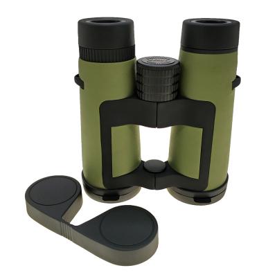 Foco impermeável verde do centro de Mini Binoculars 10x42mm do telescópio com desempenho ótico
