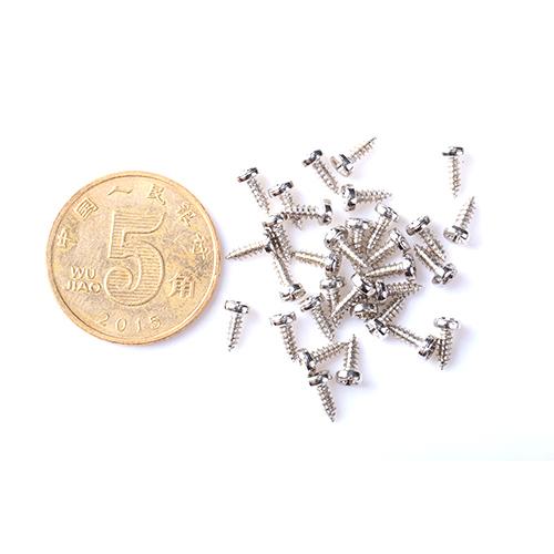 Custom Titanium Ultra-Slim Micro Screws M0.5-M1.2 for Smartphone Cameras