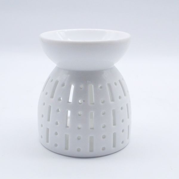 Factory Customized Wax Melt Warmer Ceramic Tealight Candle Holder Warmer Stove Essential Oil Burner Scented Wax Melting Heater