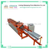 petit pain en métal de colonne d'étagère de PLC 8kw formant la machine pour le supermarché de matériaux de construction