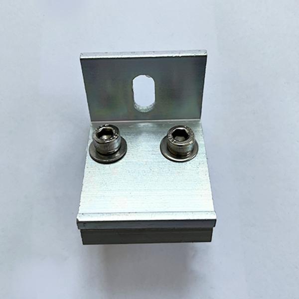 Antirust Customized Aluminum Solar Panel Clamps For Metal Roof