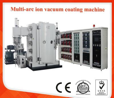 Vertical PVD Vacuum Coating Machine , Multi Arc Ion High Vacuum Plating Machine For Metal Parts