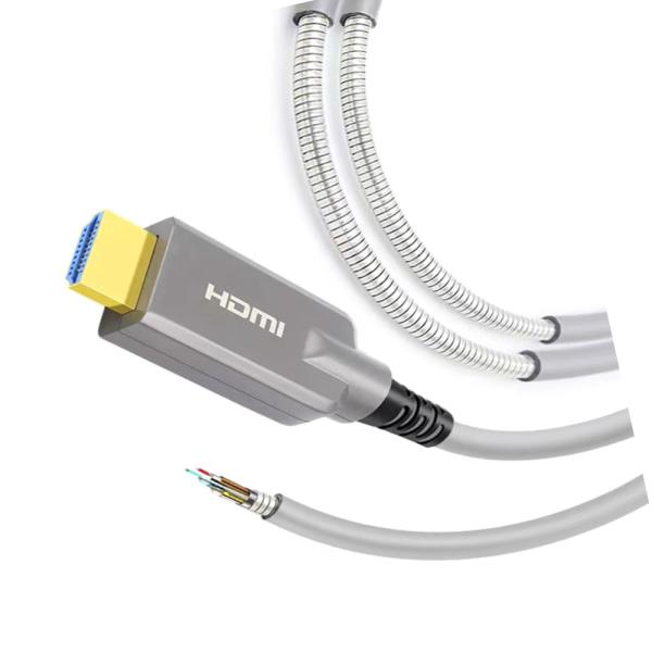 Armored Upgraded Engineering Version 2.0 Fiber Optic HDMI High - Definition Cable 4K@60Hz