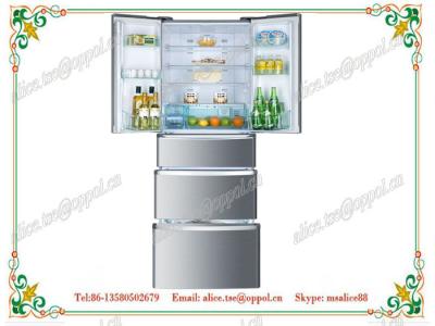 OP-518 Stainless Steel Electricity Power Source No Frost French Doors Refrigerator
