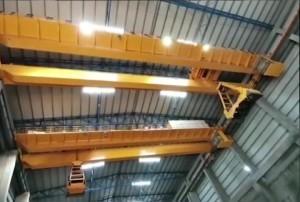 Heavy Duty Span 10.5m-31.5m Double Girder Eot Crane With Grab QZ Type