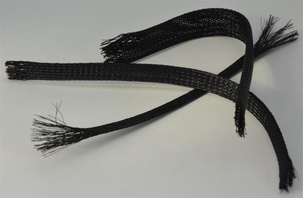 Wear Resistant PET Expandable Braided Sleeving High Flexibility