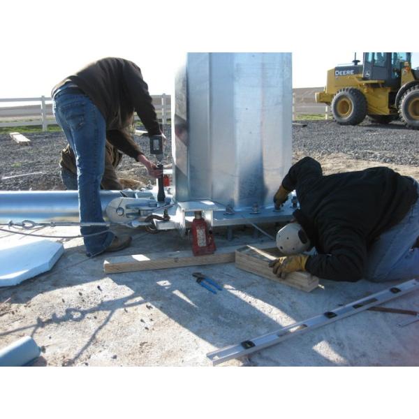 Алюминиевая лампочка световой столб солнечный уличный фонарь столб уличная нержавеющая сталь 6M 8M 12M 16M