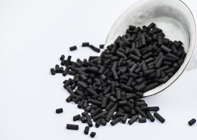 Low Ash Activated Filter Carbon Pellets , 4mm CTC 50 Extruded Activated Carbon