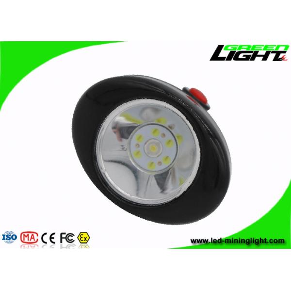 Portable Cordless Mining Cap Lamps Light Weight 10000 Lux High Beam