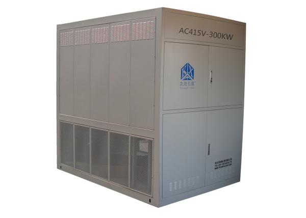 3 Phase 300 KW Portable Resistive Load Bank , 4 Wire AC Electronic Load Bank