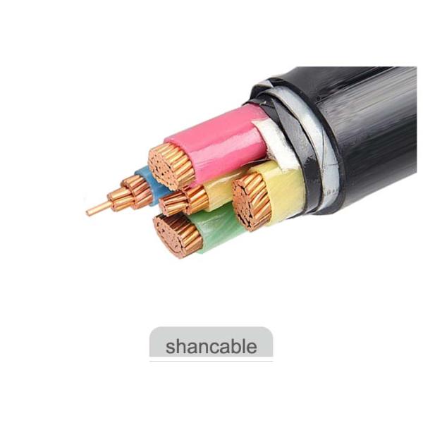 Кабель 3 ядров изолированный ПВК медный, бронированный гибкий кабель изолированный ПВК