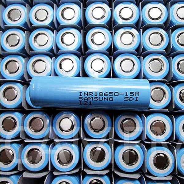 Samsung INR18650-15M battery 3.7V 1500mah samsung 18650 li-ion rechargeable battery