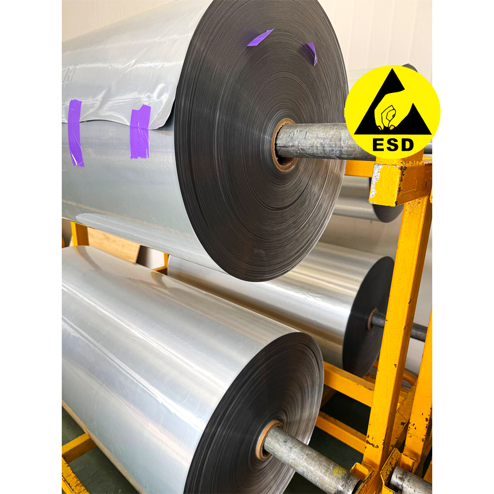 ESD Anti Static Aluminum Foil Shielding Bag Roll (both Ends Can Be Freely Cut)