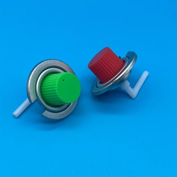 耐久性のあるキャンプ用ガスカートリッジ安全バルブ/ブタンガスストーブバルブ