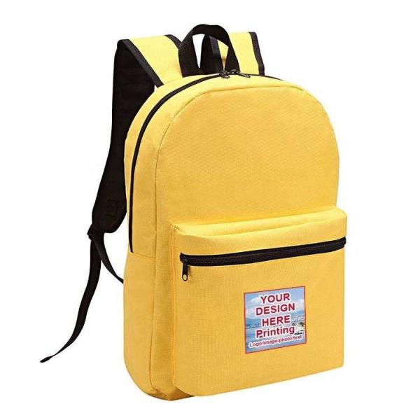 Wholesale brand logo Custom eco 600d Polyester Cheap Children Kids Backpack School Bags For Boys Girl Backpack