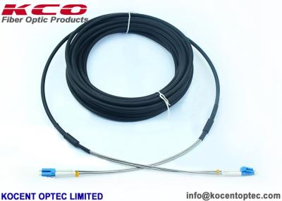 LC Armored CPRI Army Field Fibre Optic Patch Cable FTTA Outdoor 2fo 4 Fiber 6 Core 7.0mm TPU