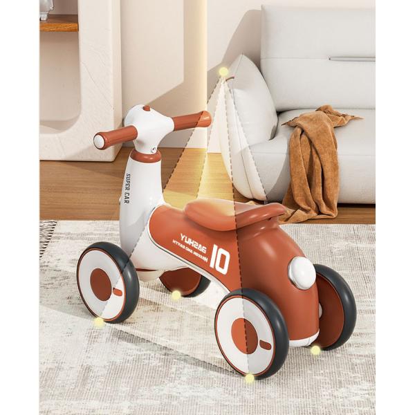 Basic Seat Type Children's Scooter Twisted Car Toy for 1-3 Year Old Baby Walking Aid