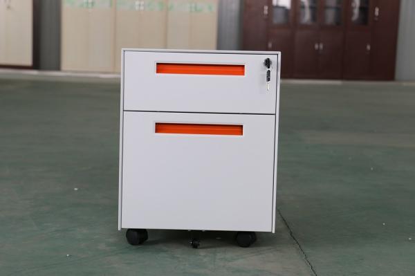 2016 new design for 2  Drawers white color Steel File Cabinet Mobile Pedestal FYD-H001