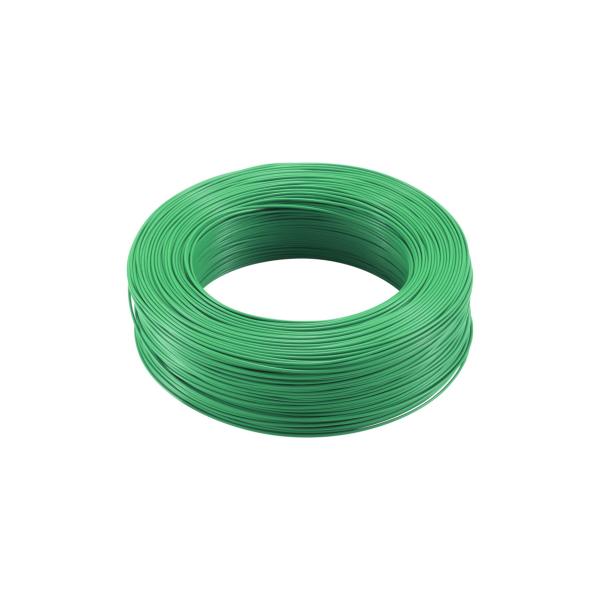 Green 14 AWG Silicone Cable , Tinned Copper Conductor Silicone Hook Up Wire