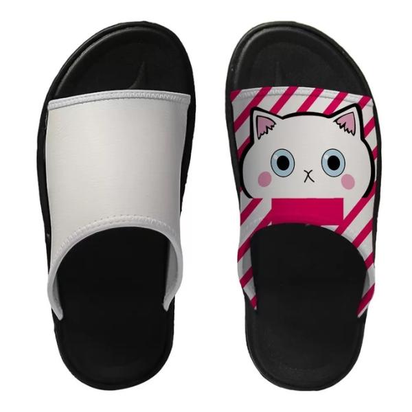 Custom Logo Sublimation Slipper Casual Shoes Sublimation Slide Sandals Blanks