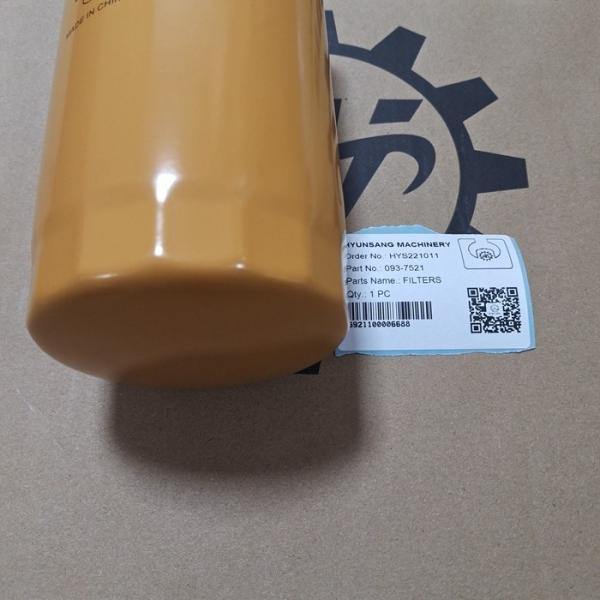 Filtros de escavadeira 093-7521 CA0937521 0937521 Para M325B M325C MH M330D W330B W345B II