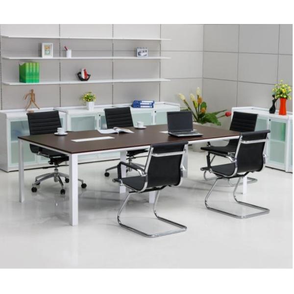 Dark Brown fashional Meeting Room Tables CD-3321 with 6 seats