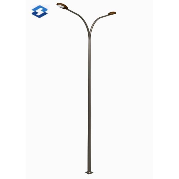 Лист водить фонарного столба 2 рук конический стальной Поляк столба уличного фонаря 5м -12м стальной