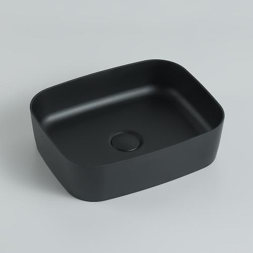 Mounted Melamine Finished Plywood Modern Single Sink Bathroom Basin Vanity with Mirror Cabinet