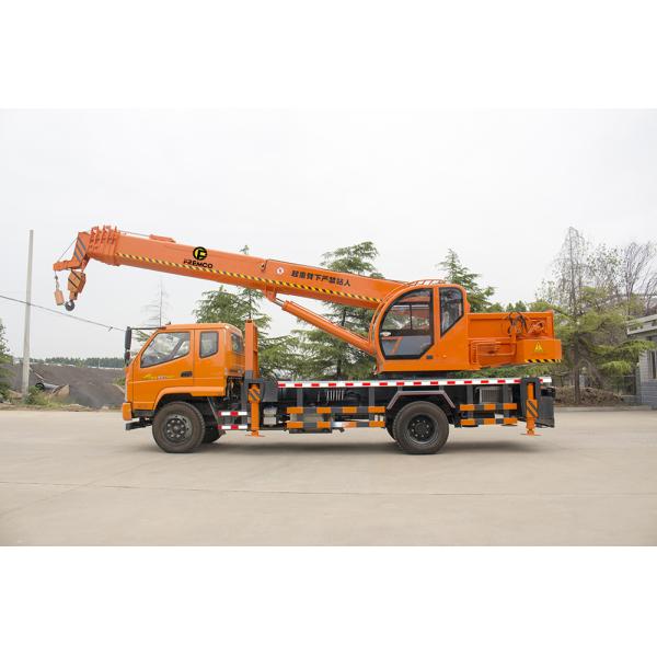 Famous  truck T-king undercarridge truck crane  from 6T-16T truck mounted cranes