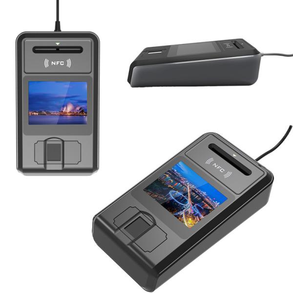 1GB 8GB Biometric Card Reader Fingerprint For Verfication 3.7V