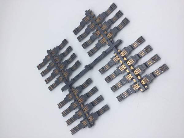 0.001-0.002mm Precision Stamped Sheet Metal Parts Horizontal / Vertical Molding