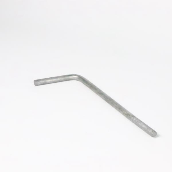 Class 4.8 Carbon Steel Q235 One Side Thread  Galvanized J Hook Anchor Bolts