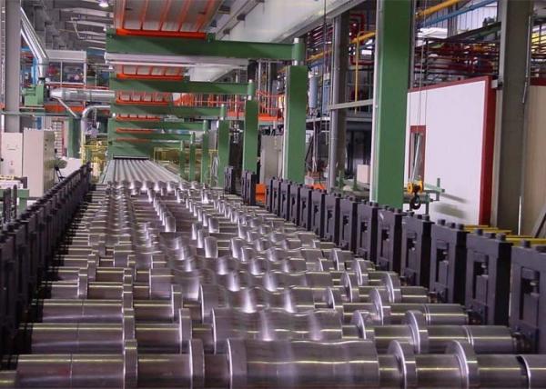 Aluminum Foil PU Sandwich Panel Line / Galvanized Sheet Sandwich Panel Making Machine
