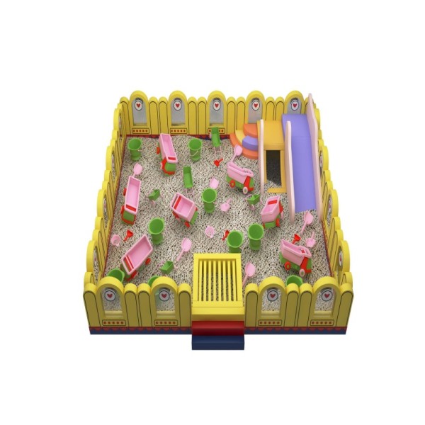 Anti UV LLDPE Plastic Mini Sand Play Zone Modular Sizes for Toddlers