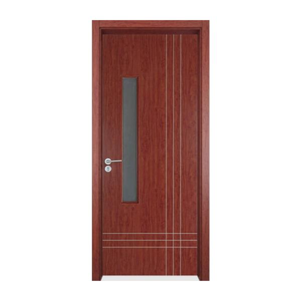Modern WPC Glass Door with 200000 Sets Per Year Production Capacity and 600mm Width for Eco-Friendly Spaces