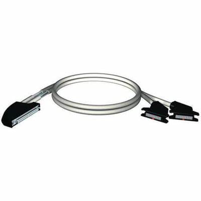 BMXFCC103 Schneider Преформированный шнур Modicon M340 40 Way Terminal 2 X HE10 Коннектор, 1 м