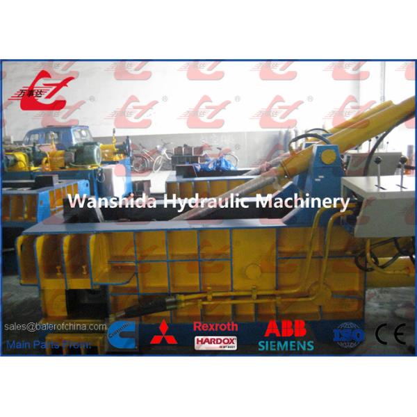 Aluminum Wires Scrap Metal Baler Machine For Steel Plants Recycling Companies