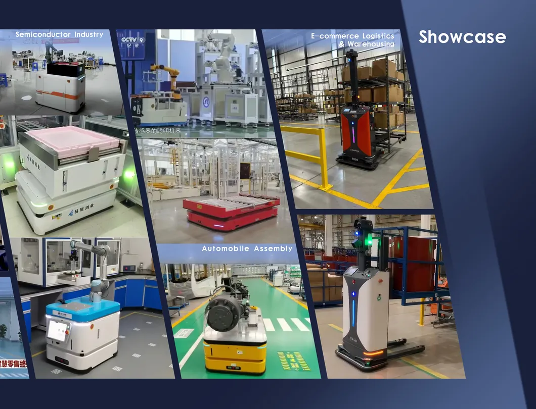 New Design High Performance Under Drive Lifting AMR Robot with 600kg Payload