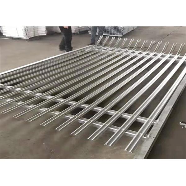 2.1m гальванизированный ограждать палисада раздела w высокого уровня безопасности