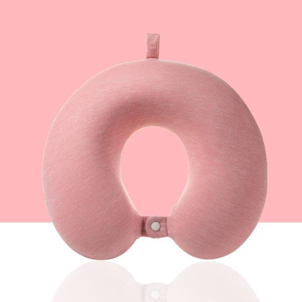 Memory Foam Travel Pillow Soft Washable Cover Head Neck Support for Airplane Travel