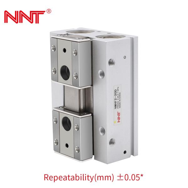 Precision Guide Compact Air Cylinder 0.1-0.7 MPa Stable Performance