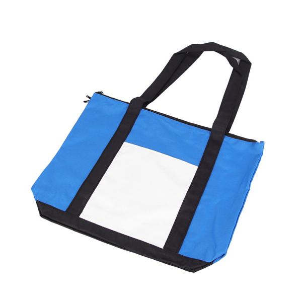 Colored Sublimation Diaper Bag Blanks Printable Canvas Mom Bag For Heat Transfer Printing