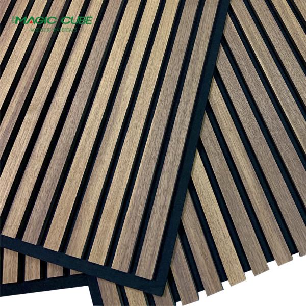 Factory price noise isolation  Office Building eco-friendly akupanel mdf for Soundproofing