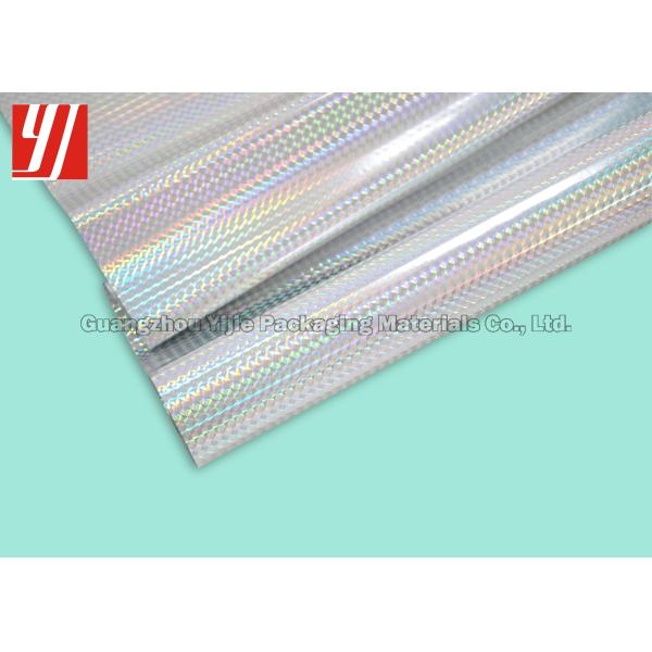 OEM Checkered Silver Hot Stamping Foil Shrink Film Heat Sensitive Paperboard Paper Label