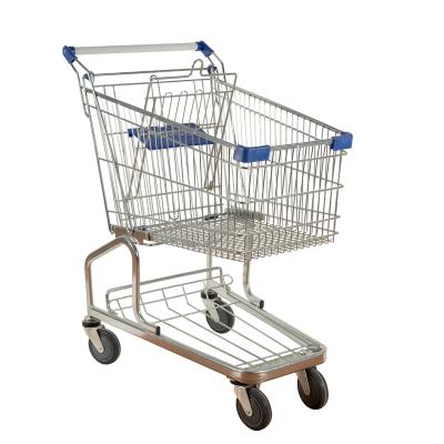 Trole alemão do fio de metal do trole 125L da compra do supermercado customizável