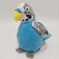 Voz de fala do papagaio do luxuoso dos bichos de pelúcia que grava e repetição
